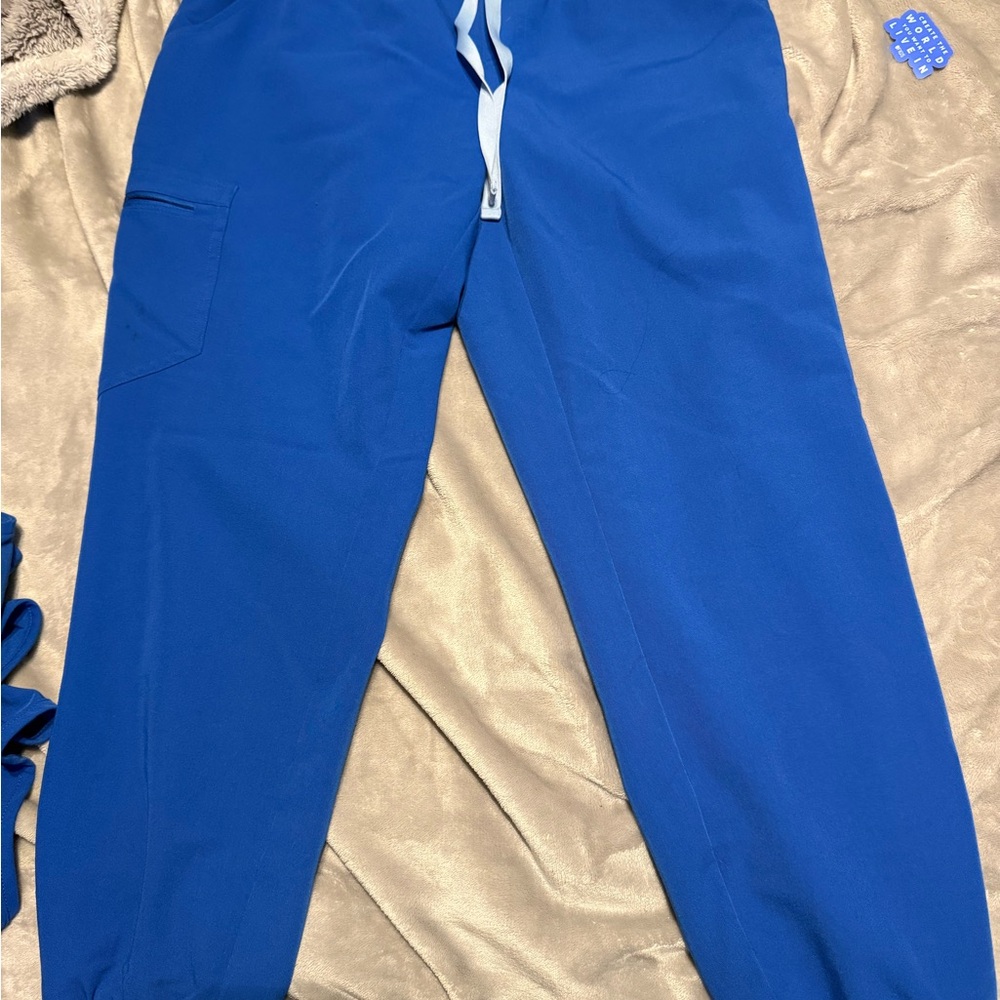 Figs Women's Royal Blue Scrub Pants